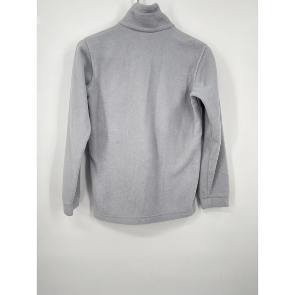 Columbia, Kids, Girls Zip Up Sweater, Gray , Size M Fleece - Picture 6 of 8
